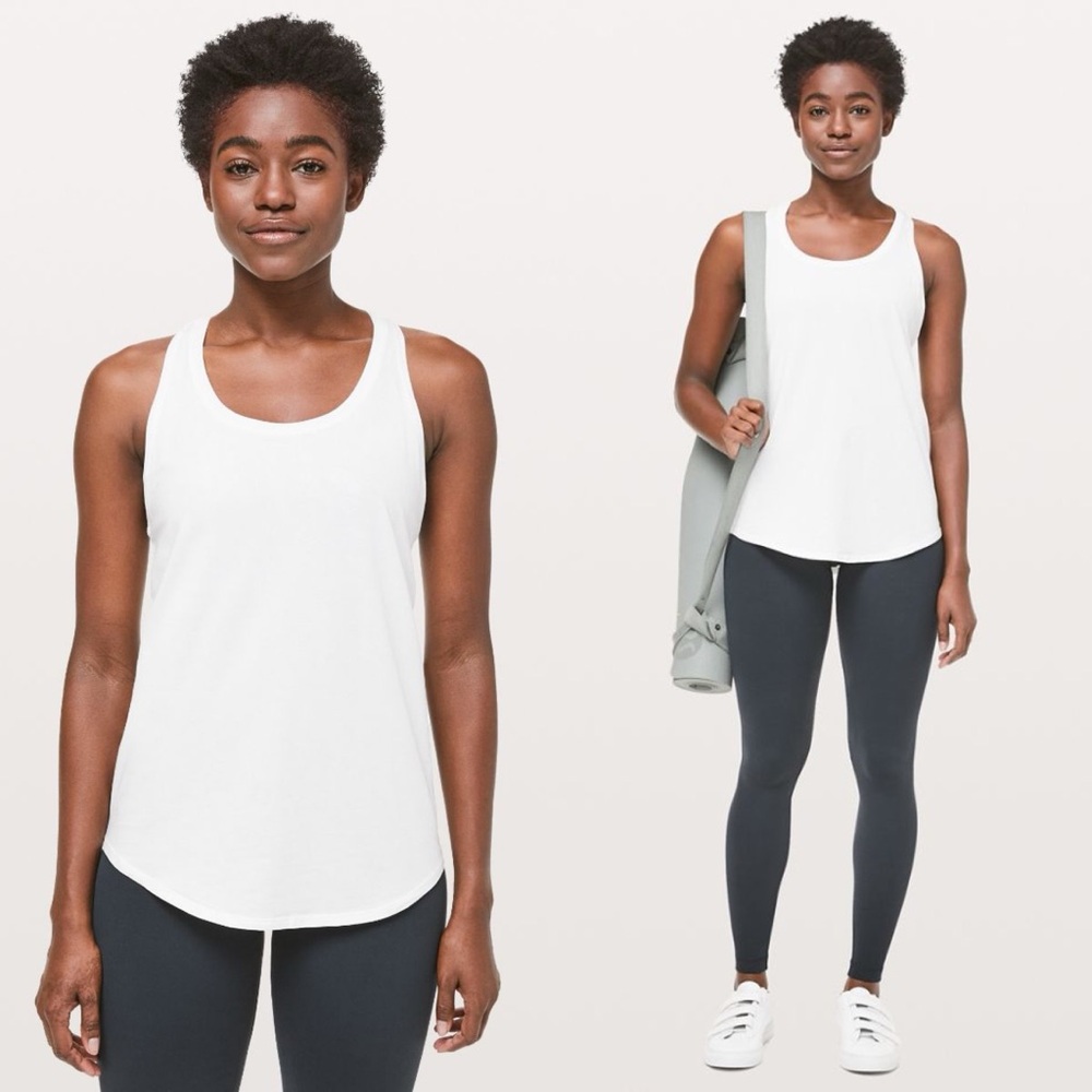 Lululemon Love Tank Pleated SZ 10